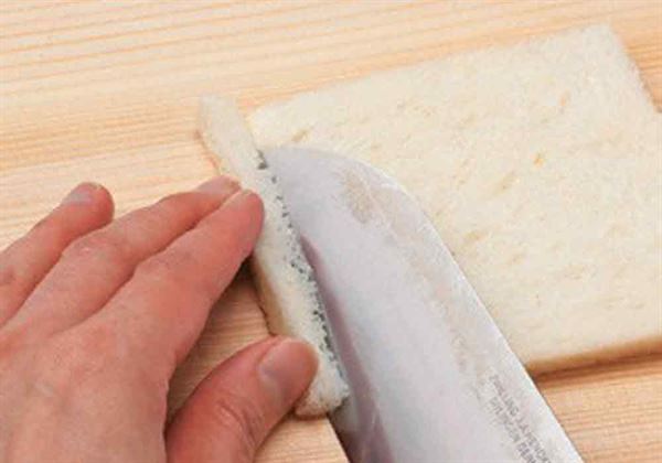 三明治怎么切 熱熱切、來(lái)回拉