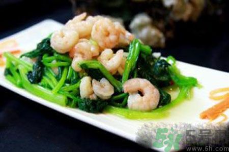 菠菜可以喝豆腐一起吃嗎？菠菜可以喝蝦一起吃嗎？