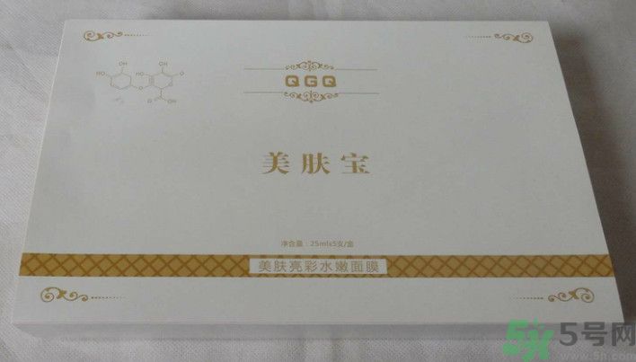 美膚寶QGQ美膚亮彩水嫩面膜怎么樣？好用嗎？