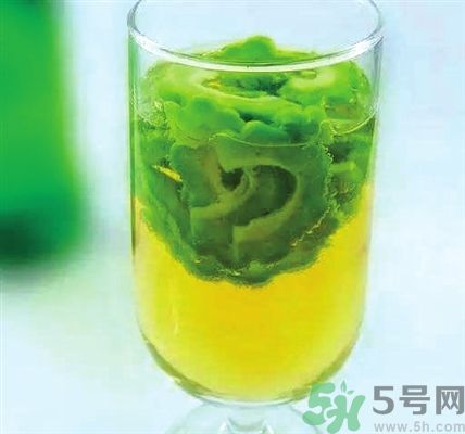 新鮮的苦瓜片能泡水喝嗎？新鮮苦瓜片泡水喝好嗎？