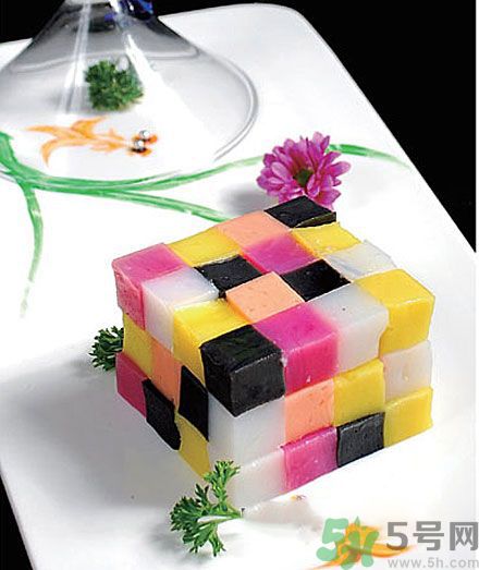 彩色綠豆糕怎么做？彩色綠豆糕的做法