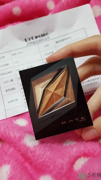 凱婷KATE擴(kuò)型深邃眼影盒怎么樣？好用嗎？