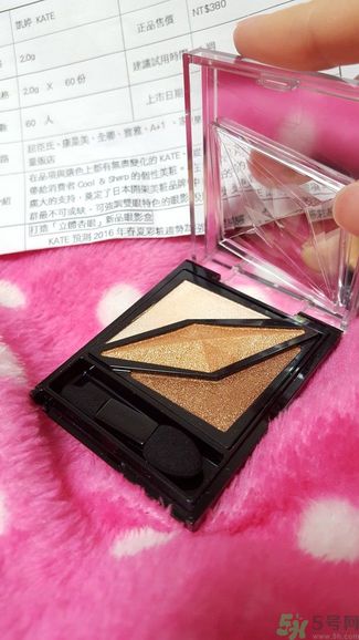 凱婷KATE擴(kuò)型深邃眼影盒怎么樣？好用嗎？
