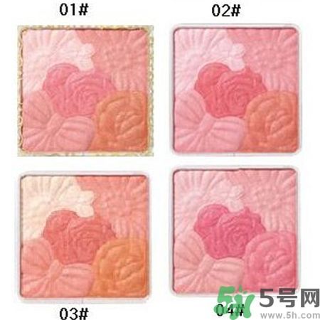 canmake花瓣腮紅色號對比圖？canmake五色花瓣腮紅試色