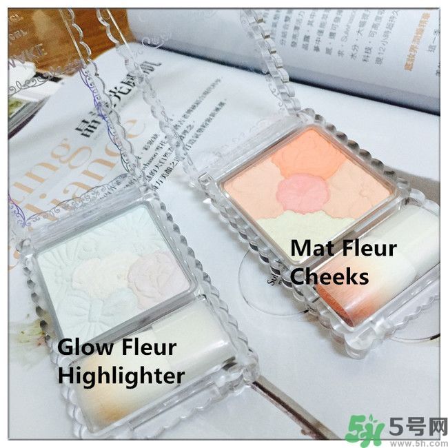 canmake花瓣腮紅色號(hào)對(duì)比圖？canmake五色花瓣腮紅試色