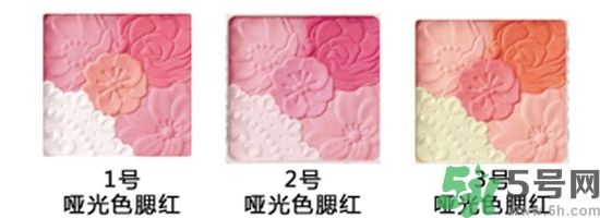 canmake花瓣腮紅色號對比圖？canmake五色花瓣腮紅試色