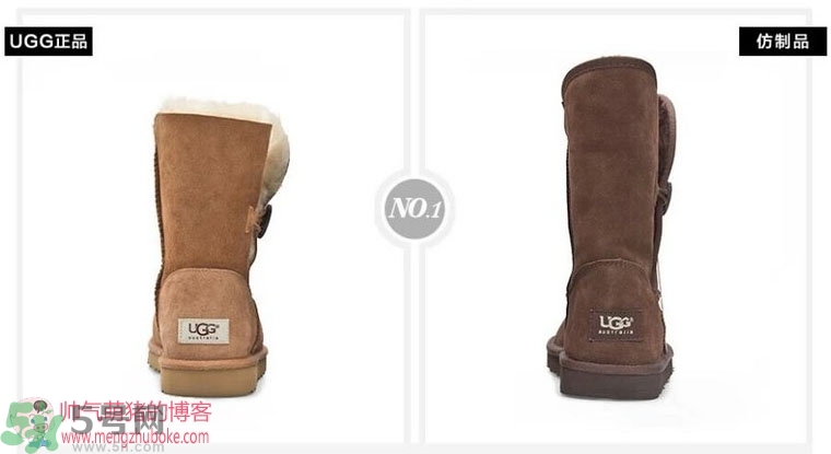 ugg是什么牌子？ugg雪地靴真假辨別圖對比