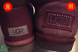ugg是什么牌子？ugg雪地靴真假辨別圖對比