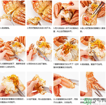 毛蟹怎么吃？毛蟹吃法圖解