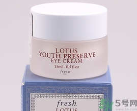fresh睡蓮眼霜怎么樣？fresh睡蓮眼霜好用嗎？