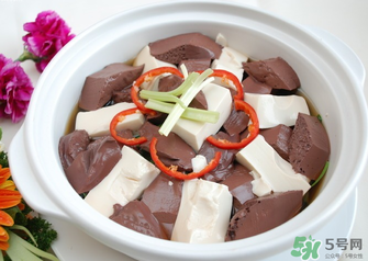 豬血不能與什么一起吃？豬血不能和什么同食？