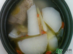 雞肉可以和白蘿卜一起燉湯嗎？雞肉和白蘿卜能一起吃嗎？