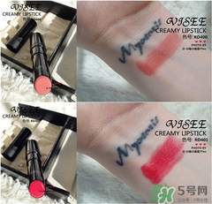 visee口紅怎么樣？visee口紅試色