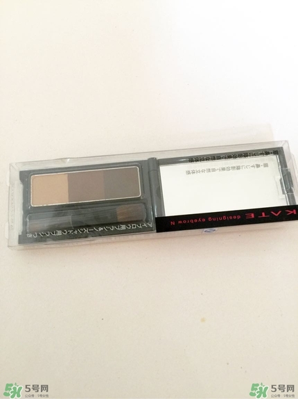 kate三色眉粉怎么用？kate三色眉粉使用方法