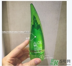 holika蘆薈膠怎么用？holika holika蘆薈膠使用方法