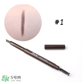 Unny眉筆怎么樣？Unny眉筆試色色號(hào)