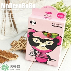 milatte黑熊家族眼膜怎么用？黑熊家族眼膜使用方法