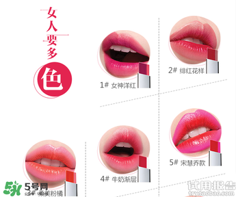 雙色唇膏什么牌子好？2017年雙色唇膏排行榜