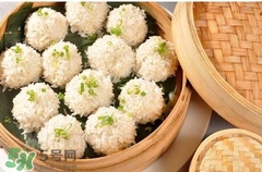 糯米圓子的熱量是多少？一個糯米丸子的熱量