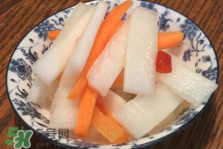 孕婦能吃腌蘿卜嗎？孕婦可以吃腌蘿卜嗎？