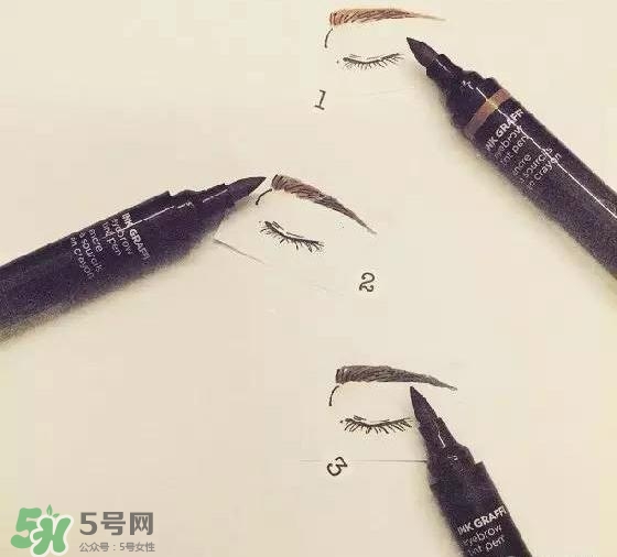液體眉筆怎么用？液體眉筆使用方法