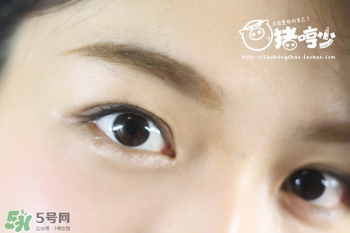 kiss me染眉膏怎么用？kiss me染眉膏使用方法