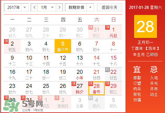 2017年春節(jié)多少度？2017年春節(jié)會(huì)下雨嗎？