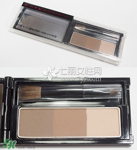 kate三色眉粉怎么用？kate三色眉粉使用方法