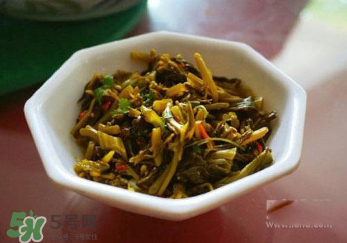 孕婦可以吃腌菜嗎？孕婦吃腌菜對胎兒有影響嗎？