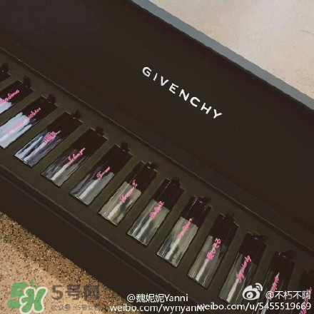 紀(jì)梵希我愛你口紅多少錢？紀(jì)梵希情人節(jié)我愛你刻字口紅價(jià)格