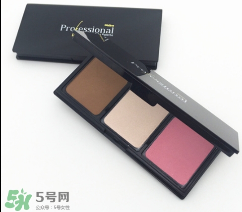 mistine三色修容粉怎么用？mistine三色修容使用方法