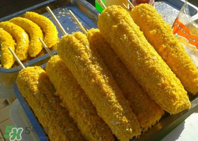 炸香蕉外面包裹的是什么？炸香蕉放面粉好還是淀粉？