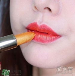 金色口紅是什么顏色？金色口紅試色