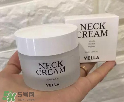 vella頸霜有效嗎？vella頸霜有用嗎？