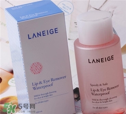 蘭芝眼唇卸妝液怎么用？蘭芝眼唇卸妝液使用方法