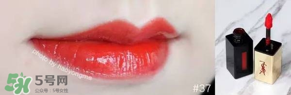 ysl鏡面唇釉哪個顏色好看？ysl鏡面唇釉試色大全