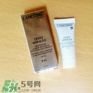 蘭蔻奇跡薄紗粉底液色號怎么選？蘭蔻奇跡薄紗粉底液色號試色