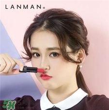 lanman爛熳口紅色號(hào) 爛熳口紅試色