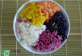 五色糯米飯用什么染？五色糯米飯怎么染？