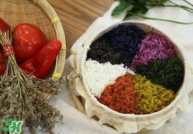 五色糯米飯用什么染？五色糯米飯怎么染？