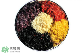 五色糯米飯怎么做好吃？五色糯米飯怎么畫？