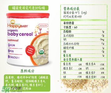 禧貝米粉二段高鐵嗎？禧貝米粉二段的含鐵量多少？