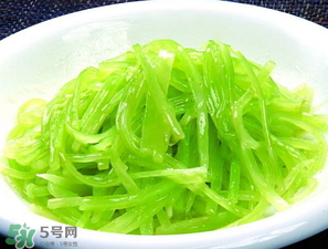 萵筍皮能吃嗎？萵筍皮的做法大全圖解