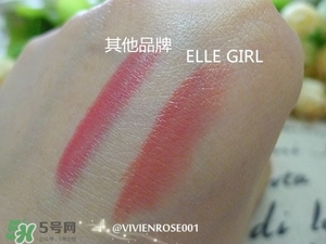ellegirl愛爾甜心口紅怎么樣？ellegirl口紅色號試色