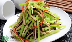 芹菜不能和什么一起吃？芹菜不能跟什么一起吃