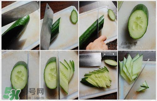 黃瓜怎么切菱形？如何將黃瓜切菱形