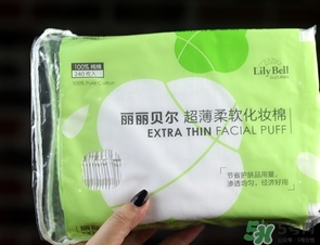 麗麗貝爾化妝棉綠色和白色那個好？麗麗貝爾綠色和白色對比