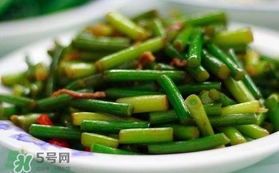 蒜薹可以和什么炒？蒜薹可以炒什么