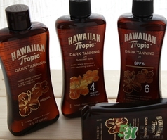 hawaiian tropic夏威夷美黑油黑鬼油怎么用？