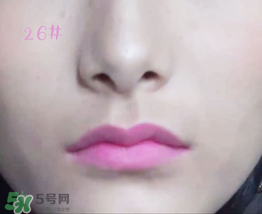miss rose口紅怎么樣？miss rose口紅色號(hào)試色